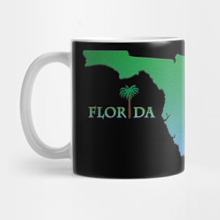 Florida State Outline Mug